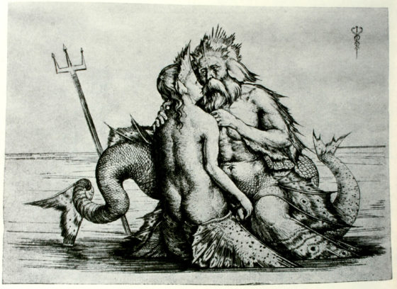Jacopo de Barbari, Triton und Nereide