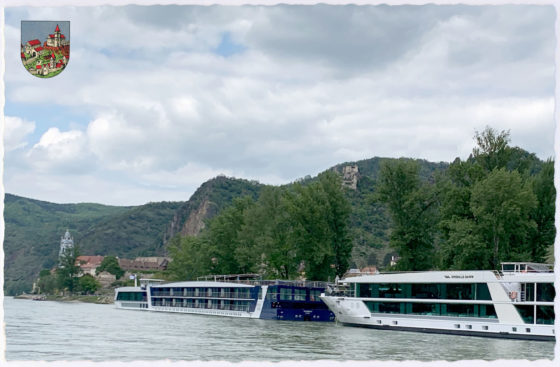 Eine Postkarte aus Dürnstein