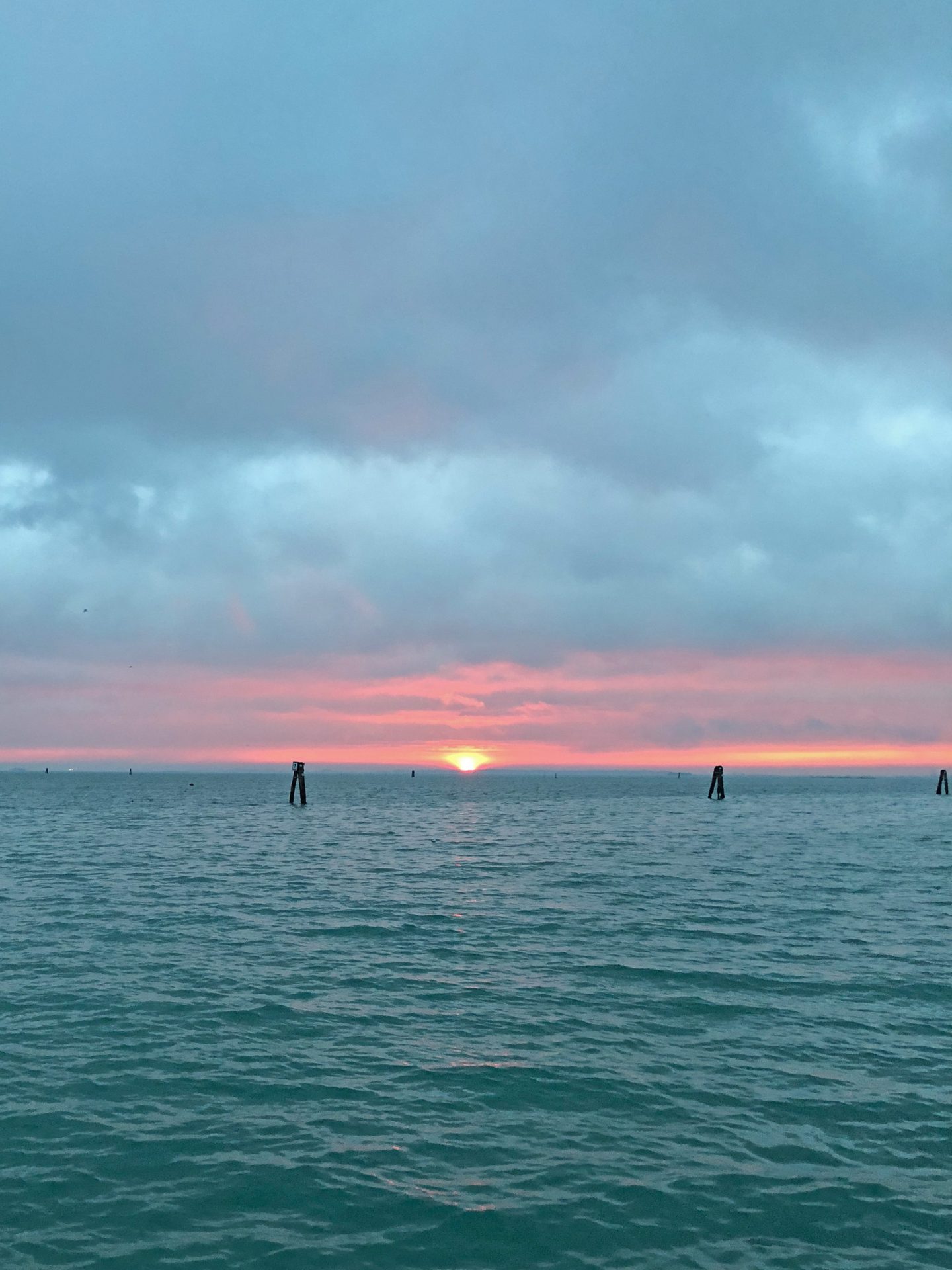 Sonnenuntergang auf der Giudecca