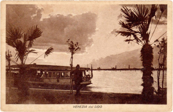 Die älteste bisher gefundene Photographie der INO, ehemals Vaporetto 20 –